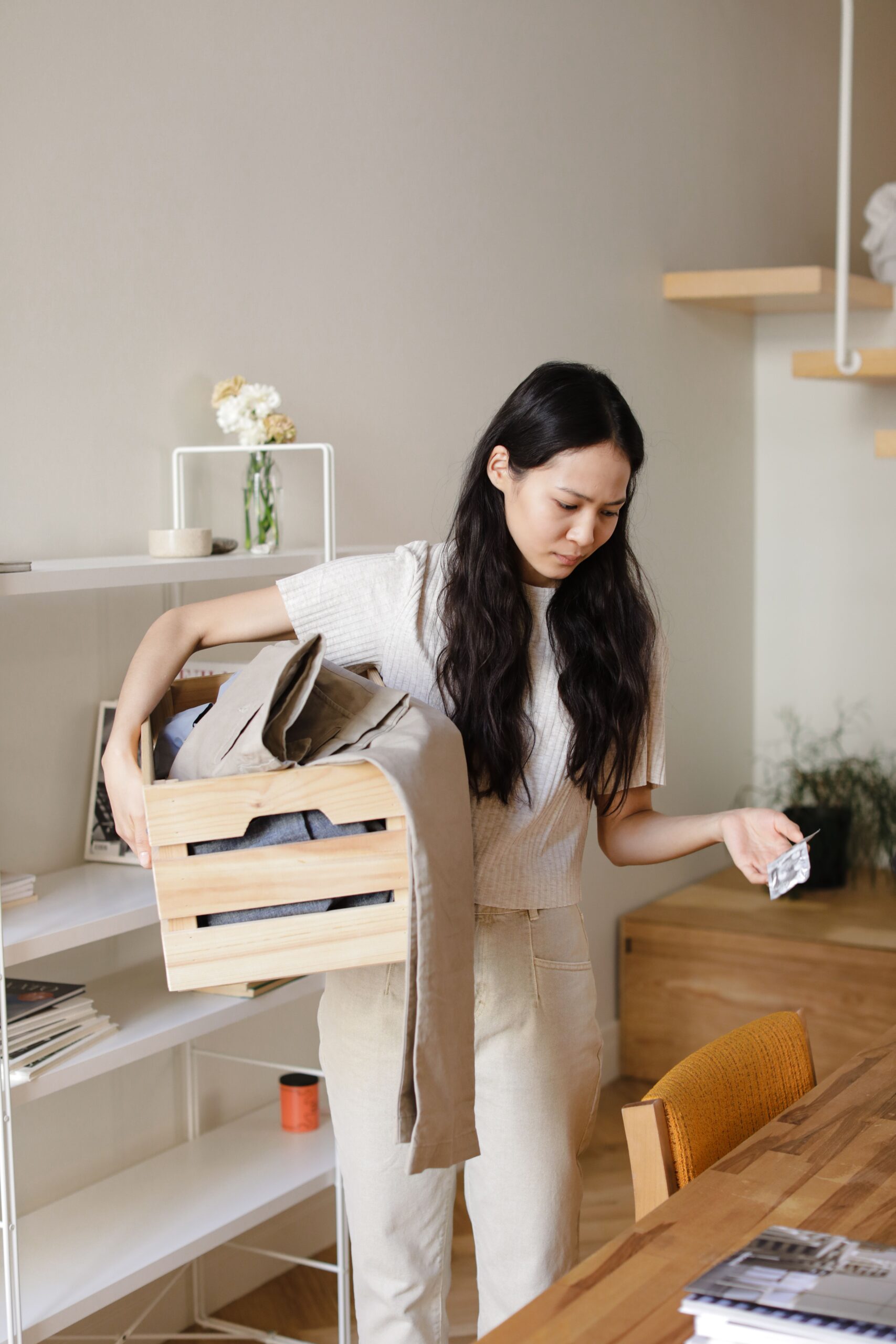 home organization tips peaceful organized space